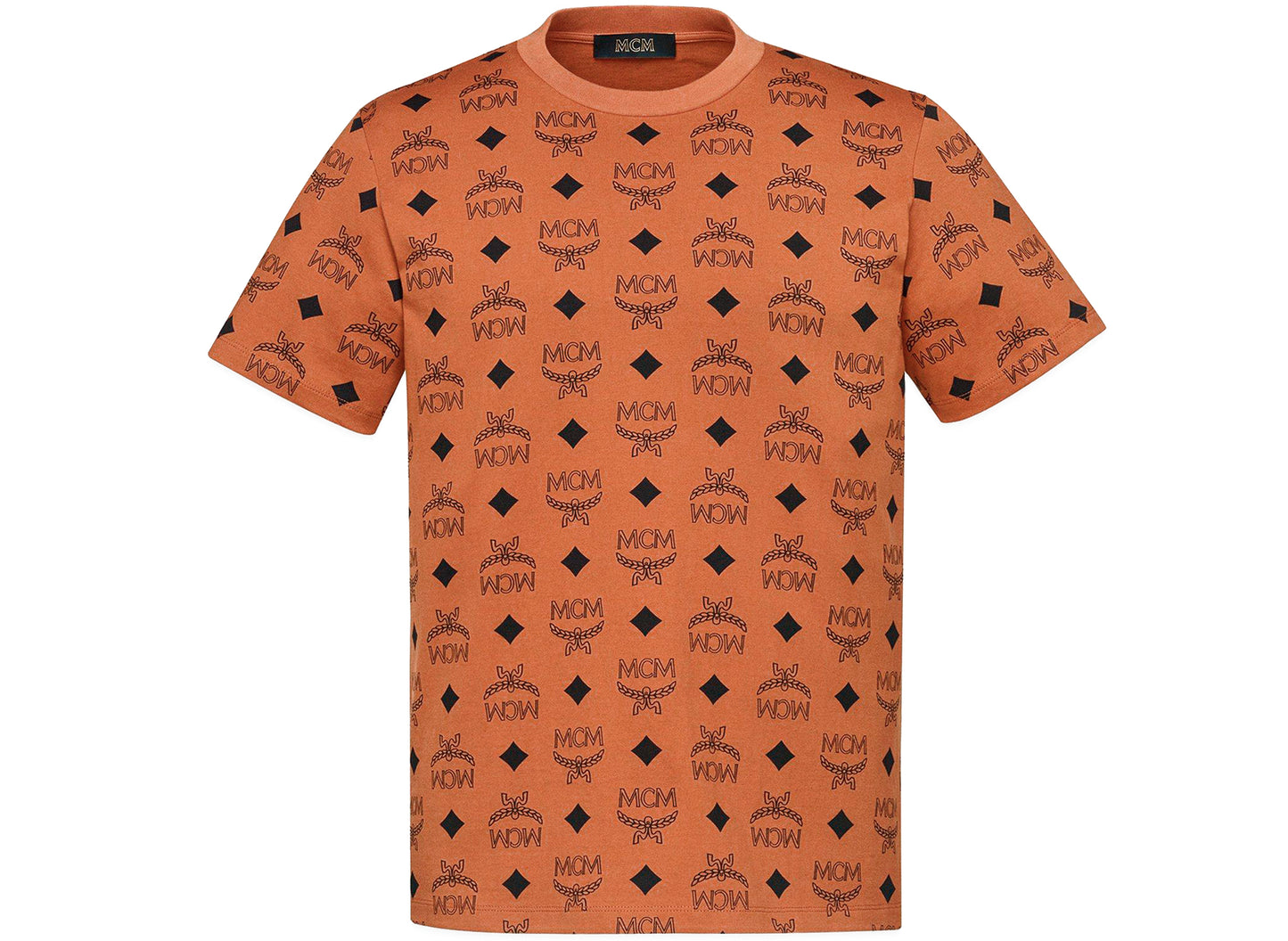 Camiseta con Monograma MCM en Coñac