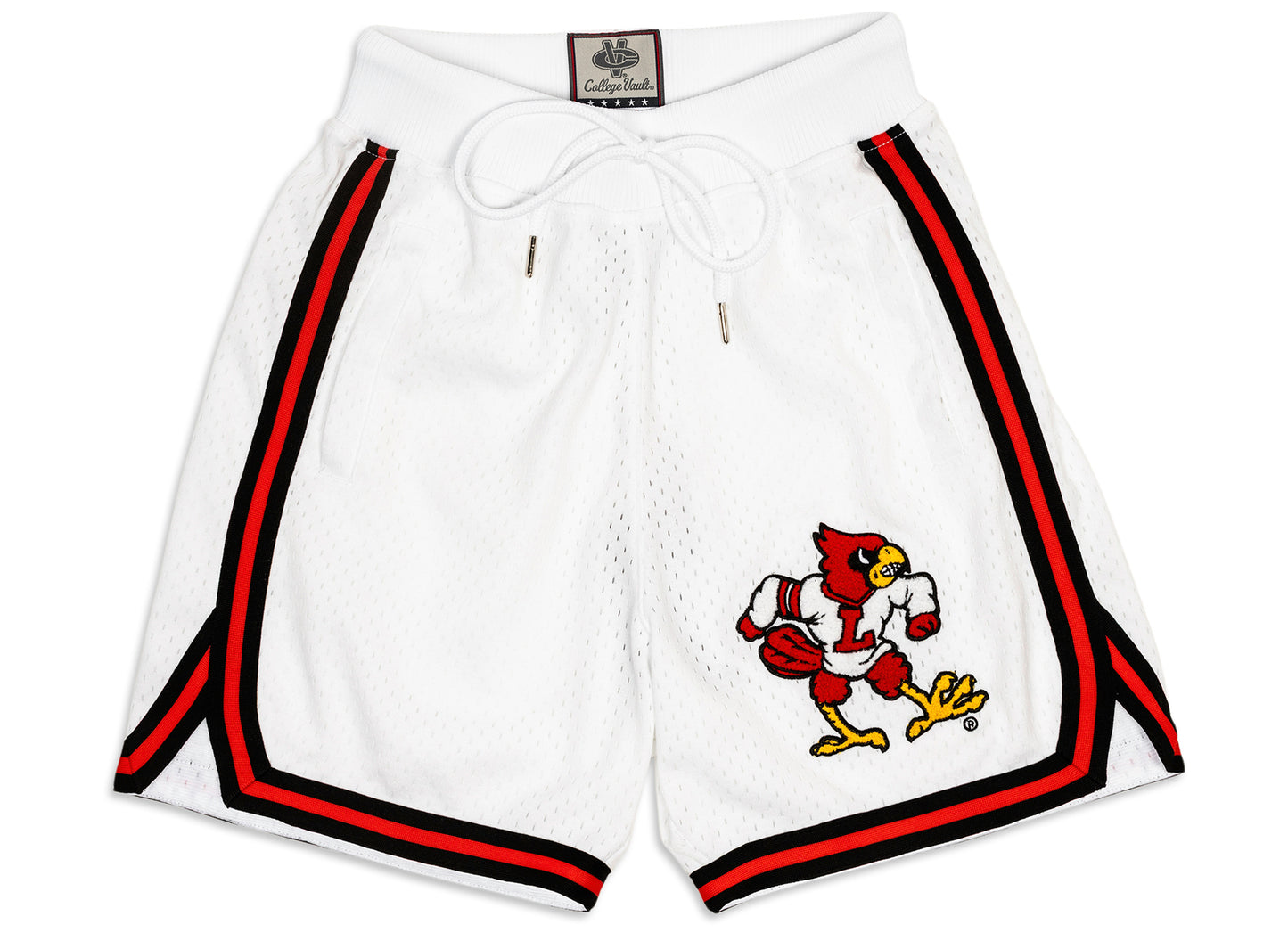 Mitchell & Ness Oneness Louisville Cardinals Game Day Shorts in Weiß
