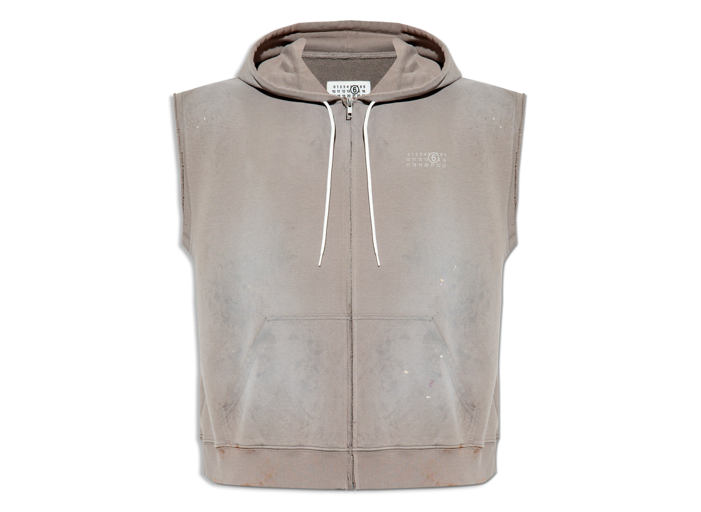 Maison Margiela MM6 Weste mit Reißverschluss