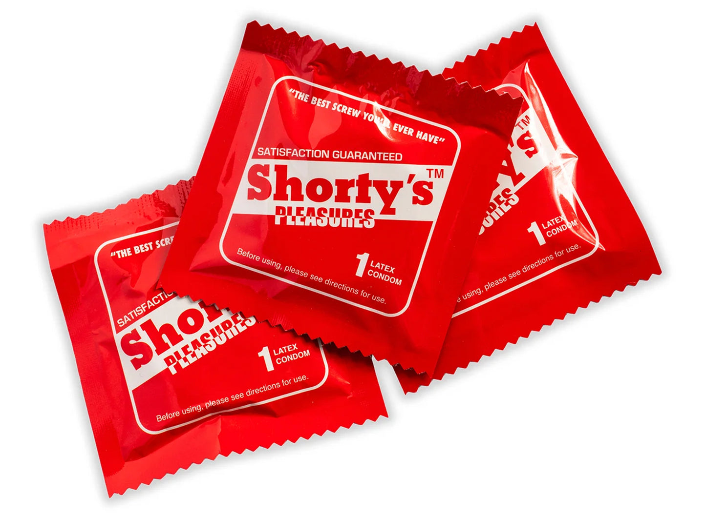 Pleasures Shortys 3er Kondompackung