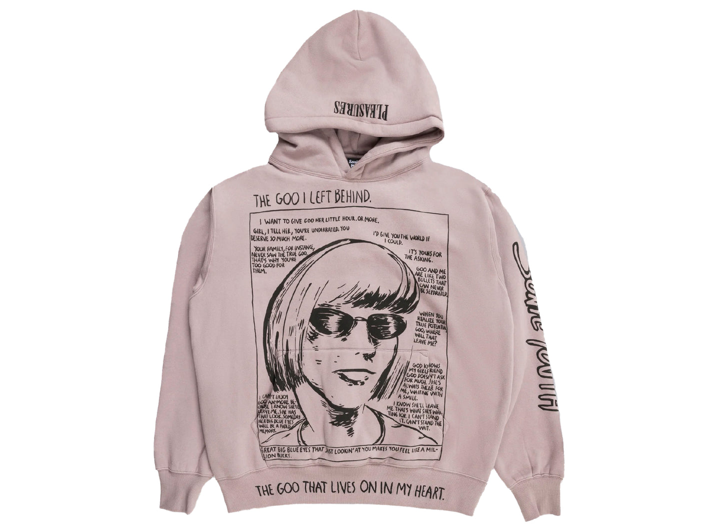 Pleasures Lavender La Sudadera Goo
