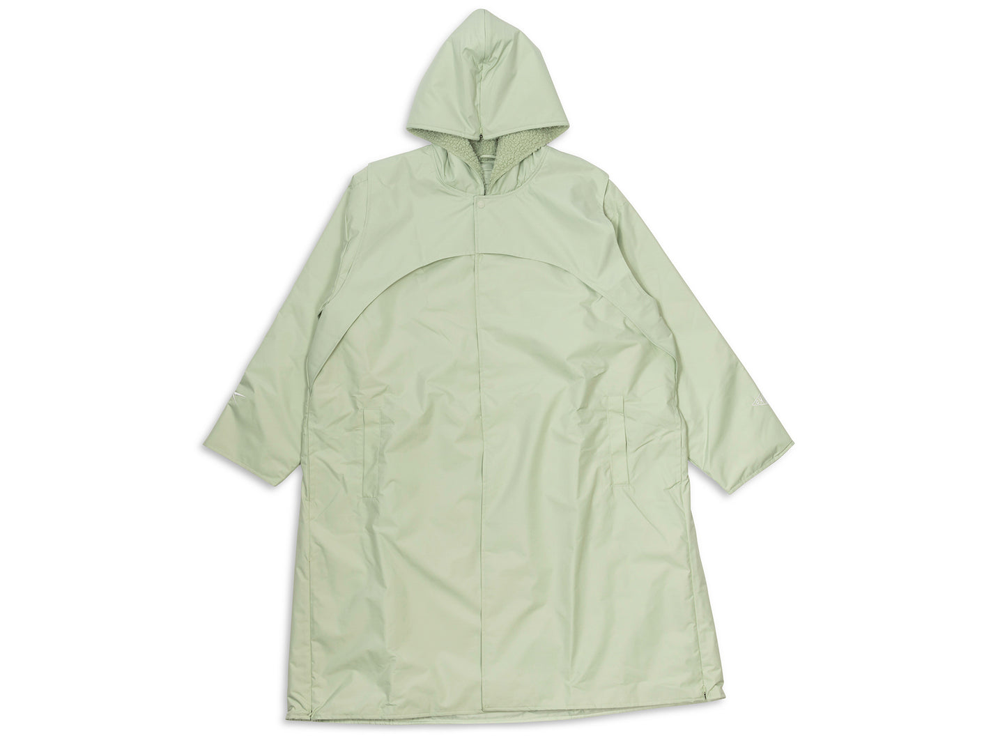 Chaqueta larga Reebok x Chukwu en color menta