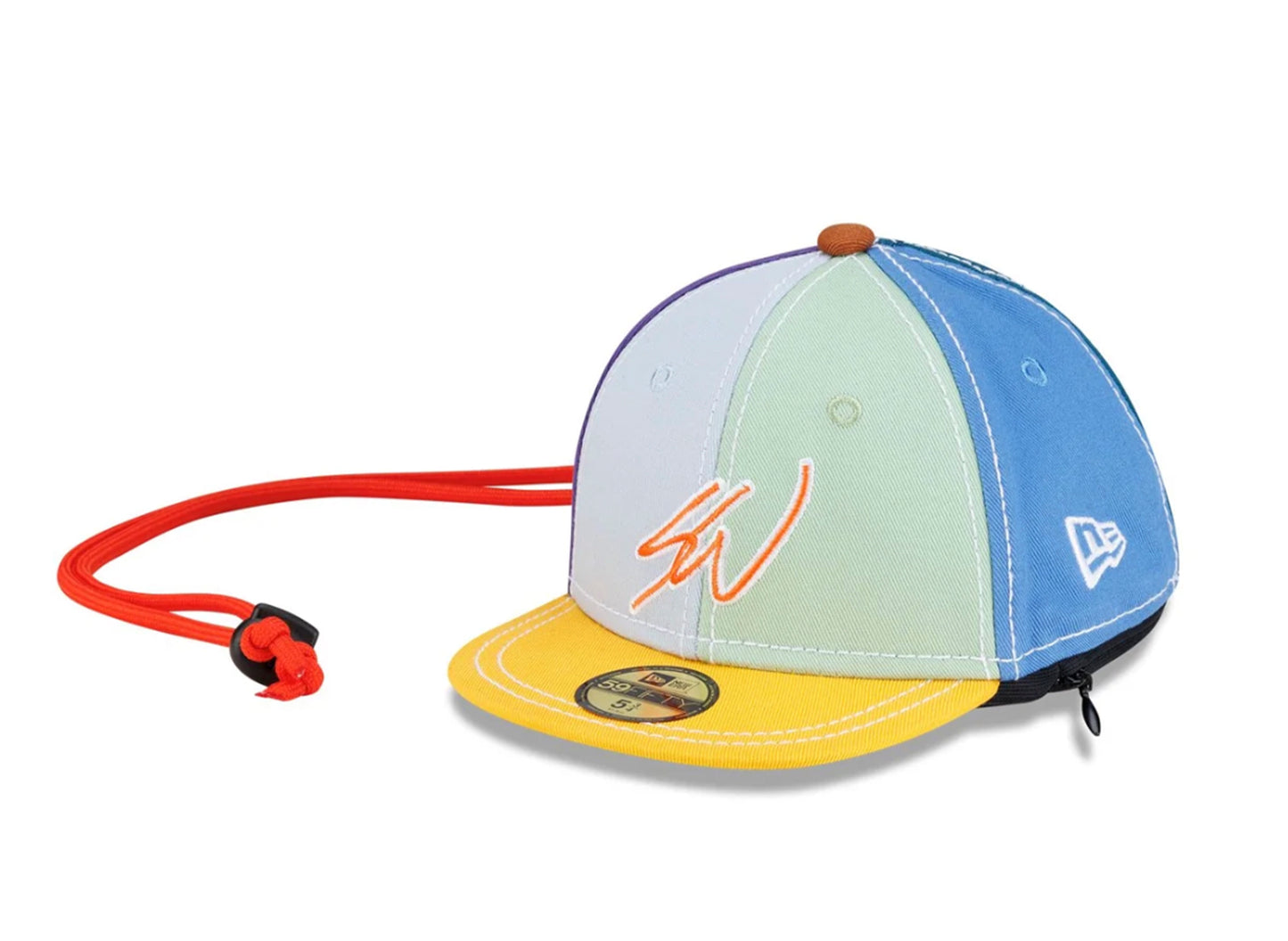 New Era x Sean Wotherspoon Mini Cap Earphone Case in Multi-Color