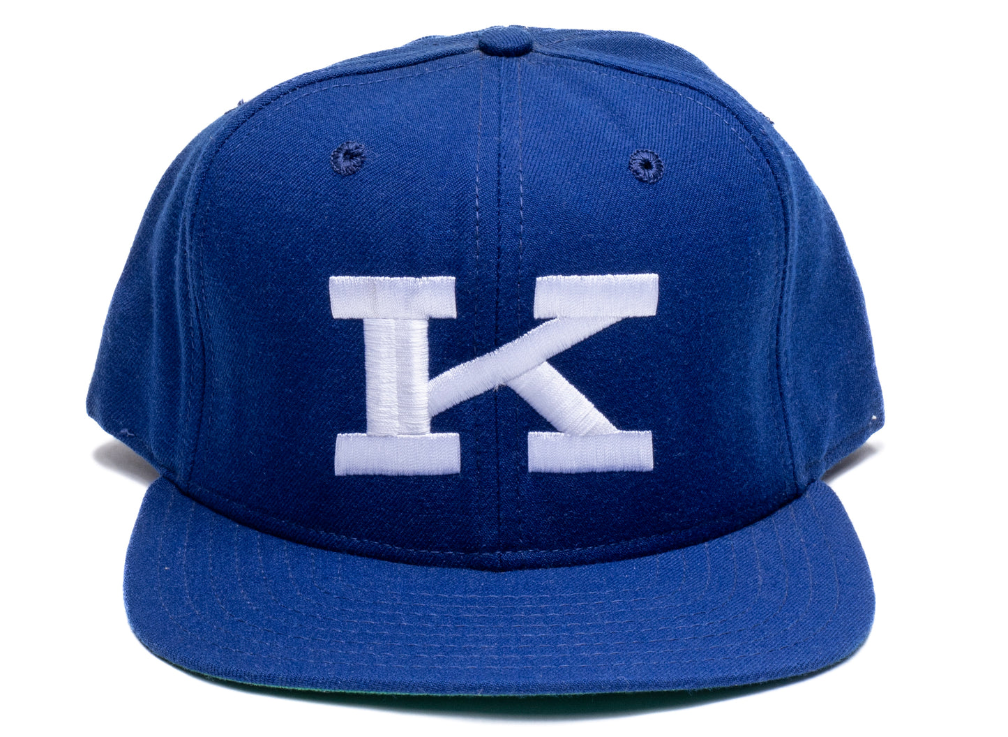 Vintage Bestickte Kentucky K Snapback-Kappe mit Schriftzug