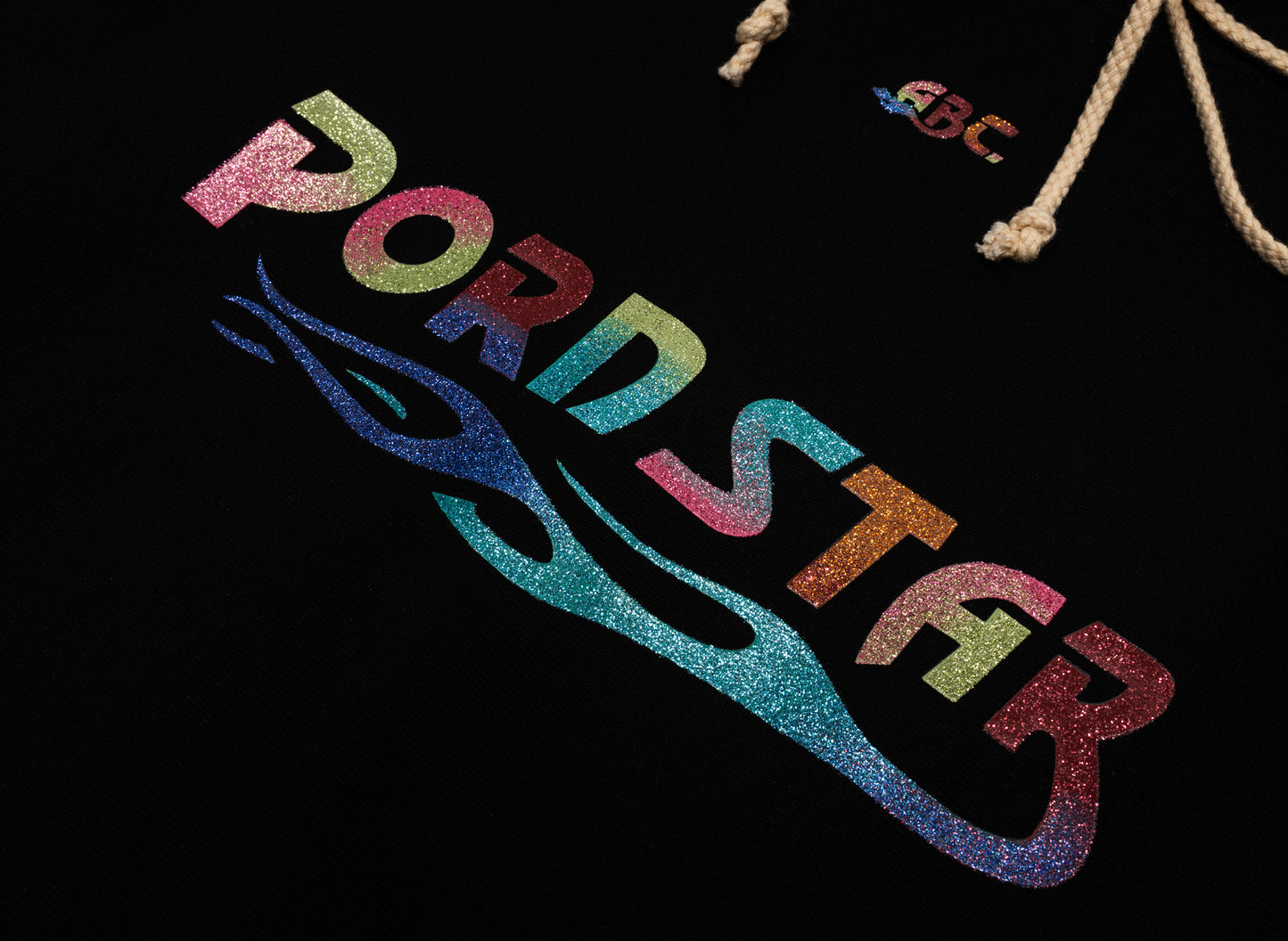 Advisory Board Crystals Abc. Sudadera con capucha Pornstar en negro