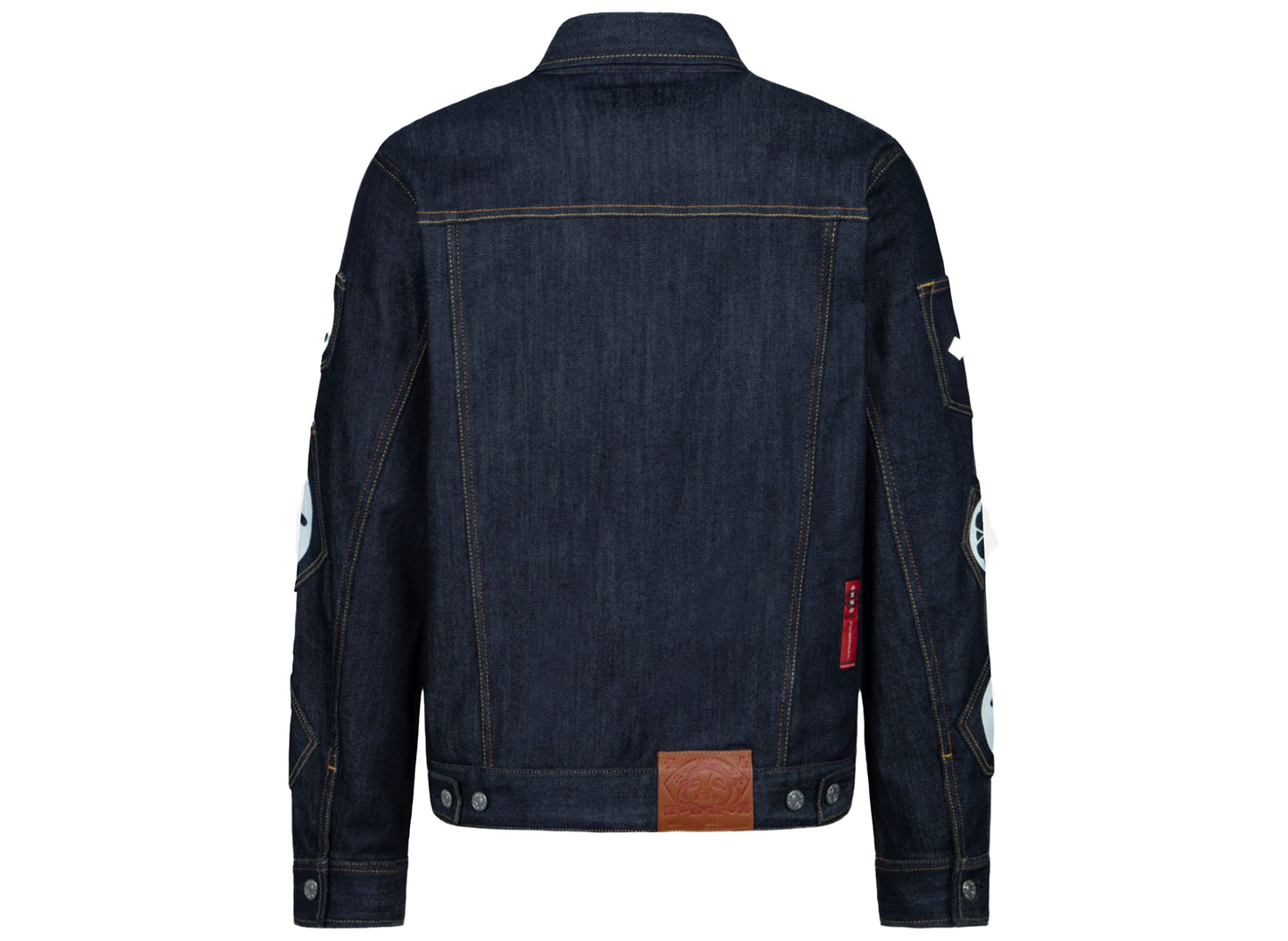 Evisu 8 Pocket Relaxed Fit Jeansjacke