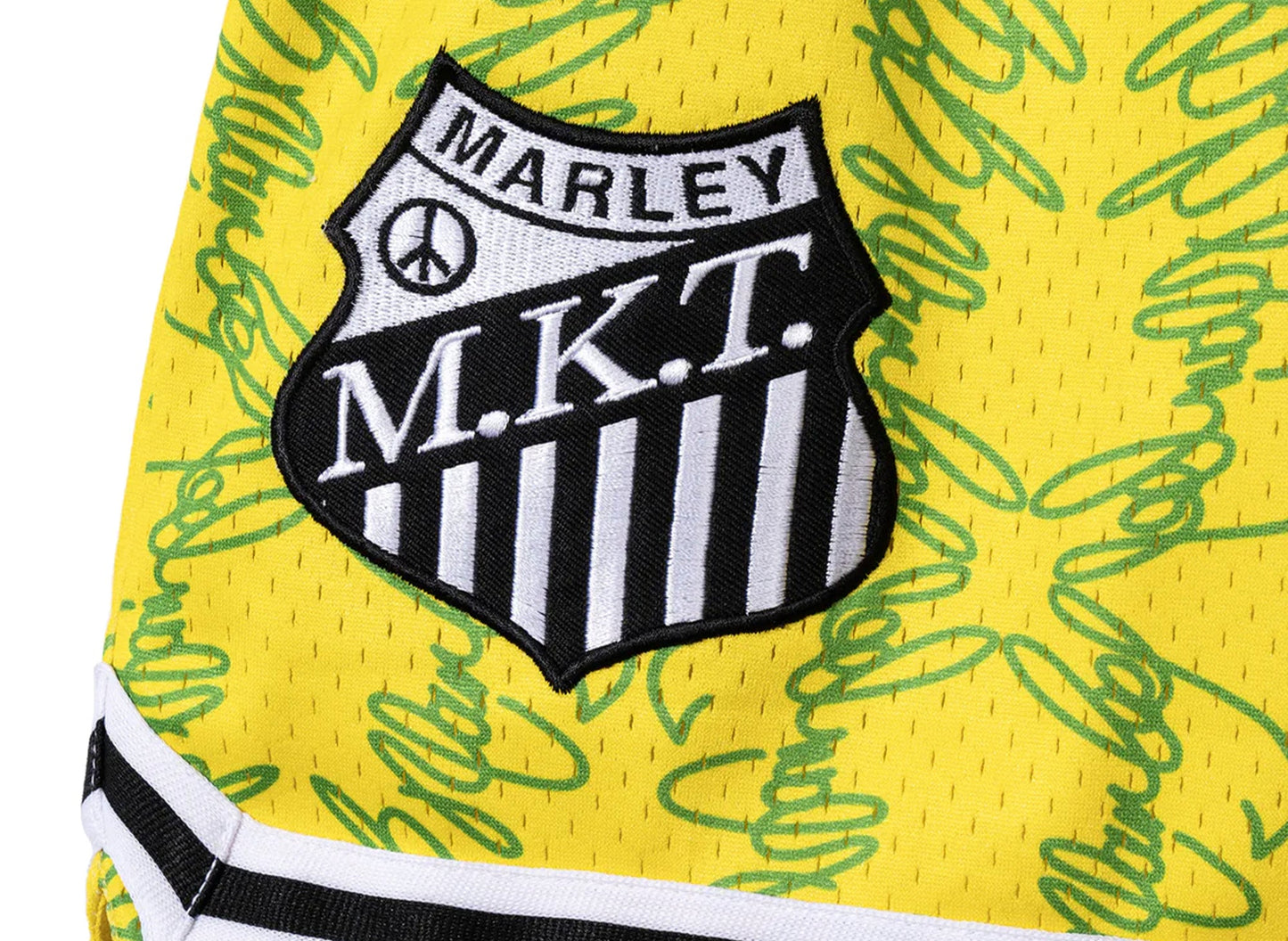 Bob Marley Fußball-Shorts vermarkten