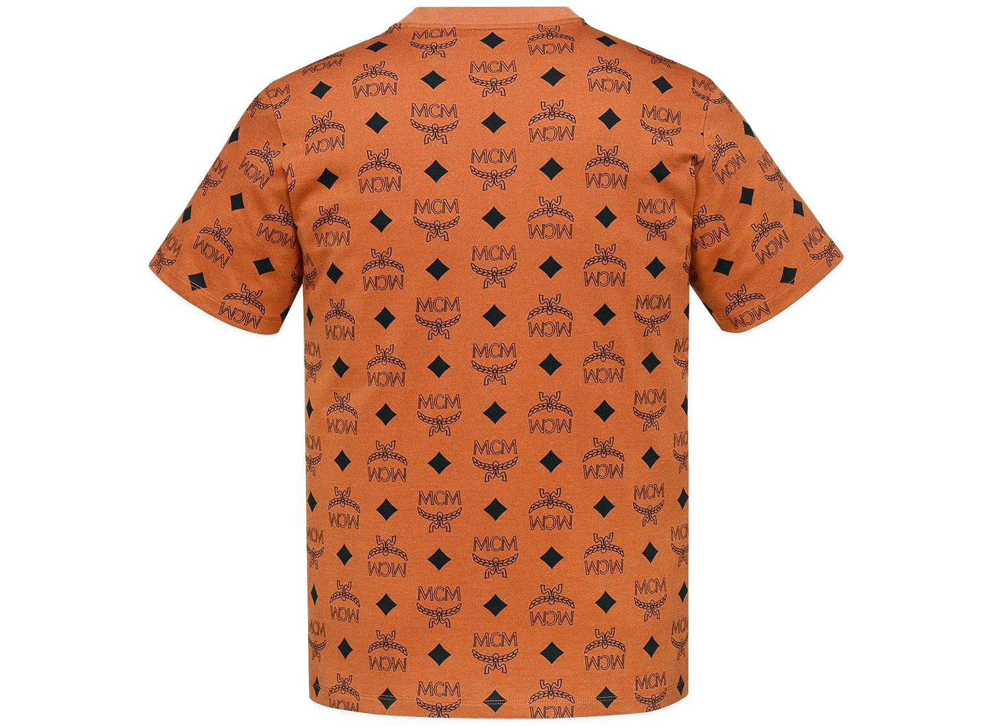 Camiseta con Monograma MCM en Coñac