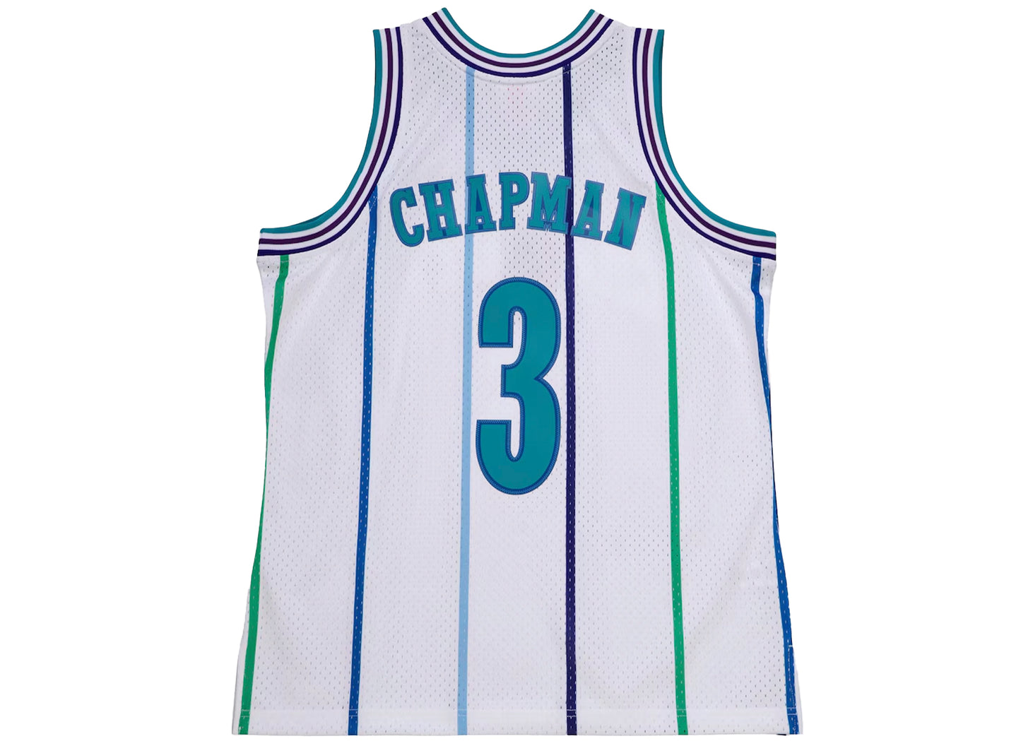 Mitchell & Ness NBA White Jersey Charlotte Hornets 1988 Rex Chapman