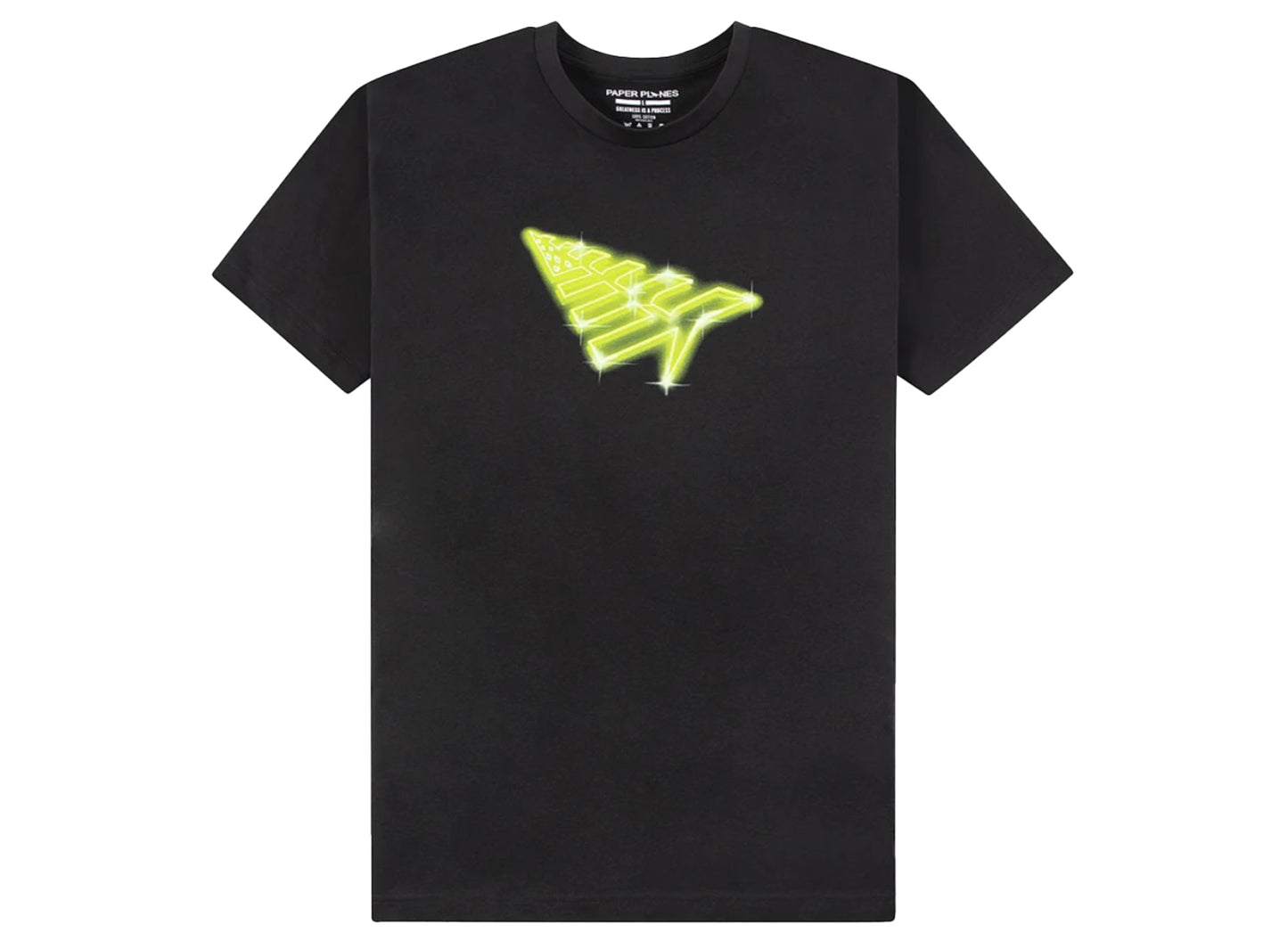 Paper Planes City Light T-Shirt in Schwarz