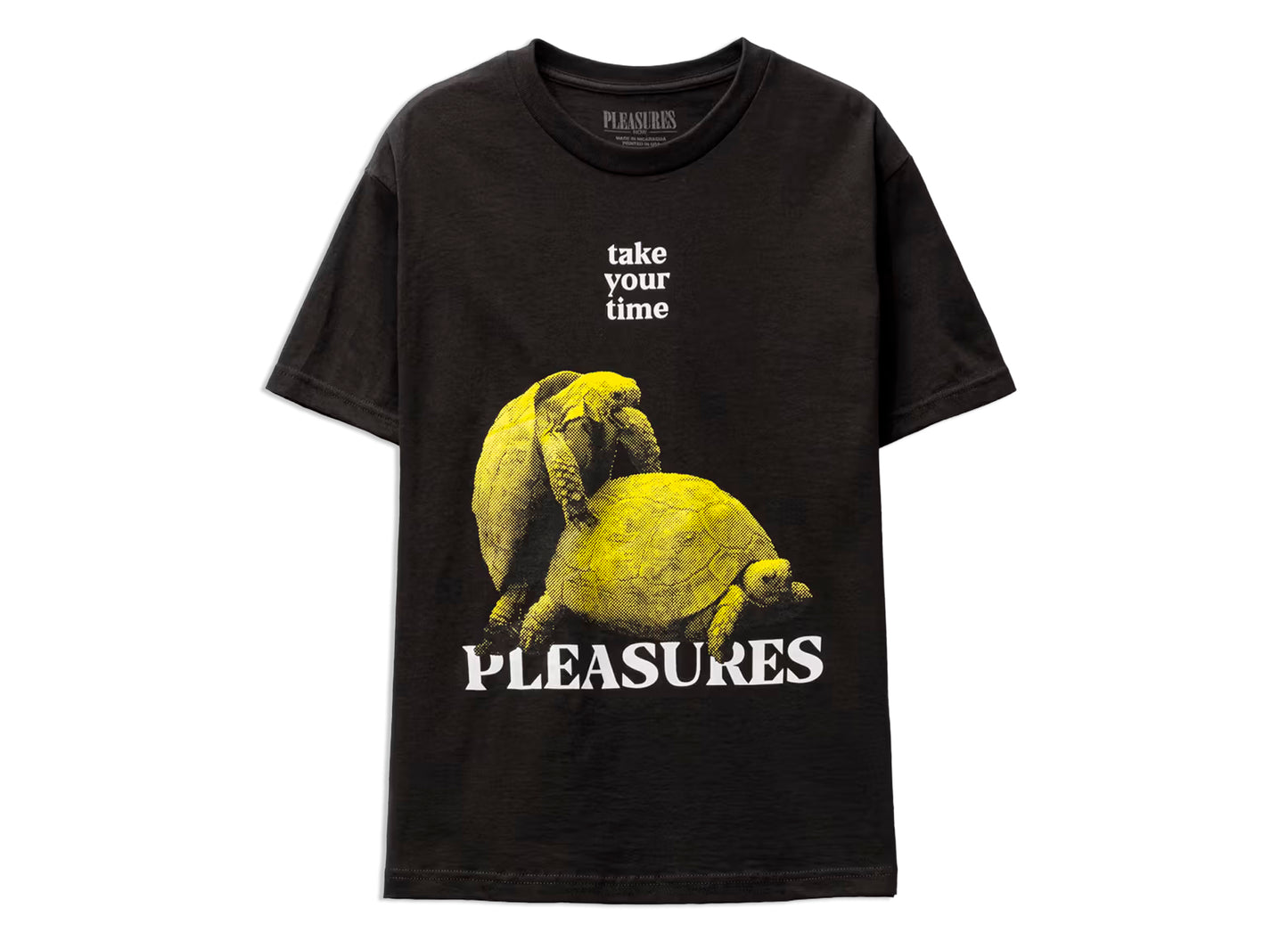 Pleasures Your Time T-Shirt in Schwarz