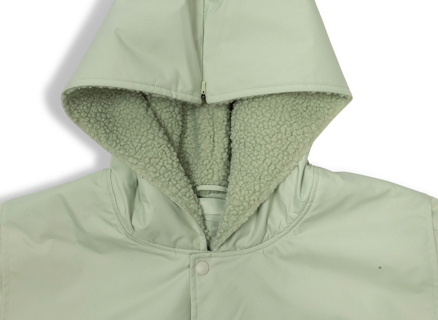 Chaqueta larga Reebok x Chukwu en color menta