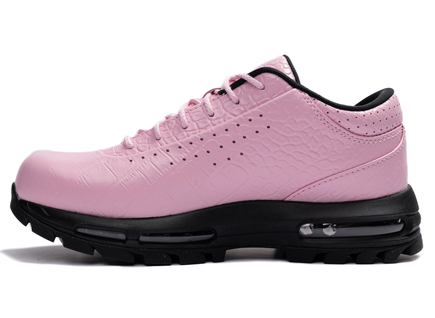Nike Air Max Goadome Low in Neo Pink, opposite side view