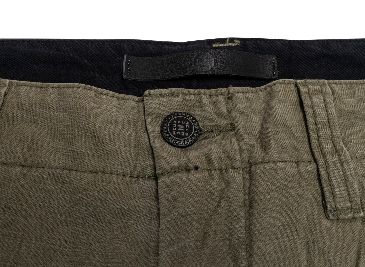 Mastercraft Union Midori Cargo Trouser in Olive Green, men's cargo pants, view 3