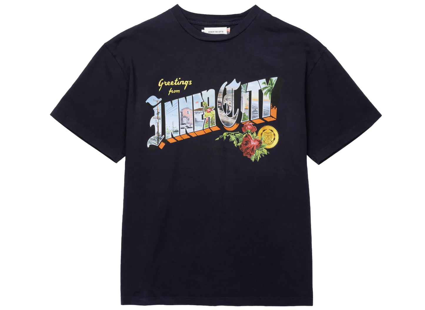 Honor the Gift Greetings 2.0 S/S T-Shirt in Schwarz