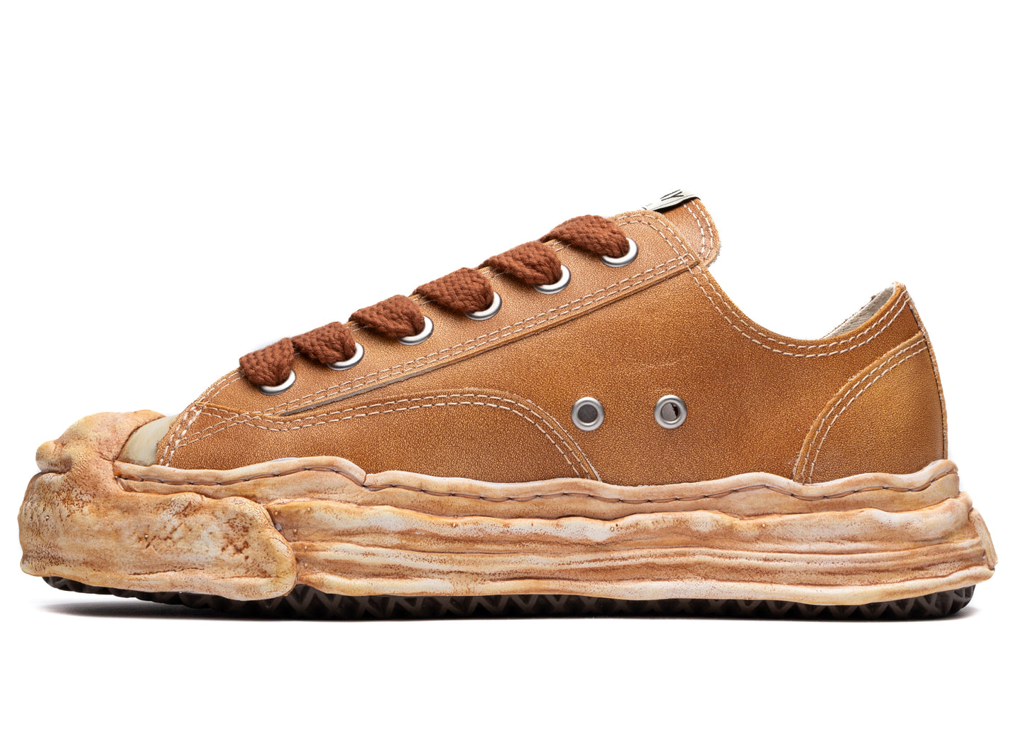 Maison Mihara Yasuhiro Hank Low in Brown