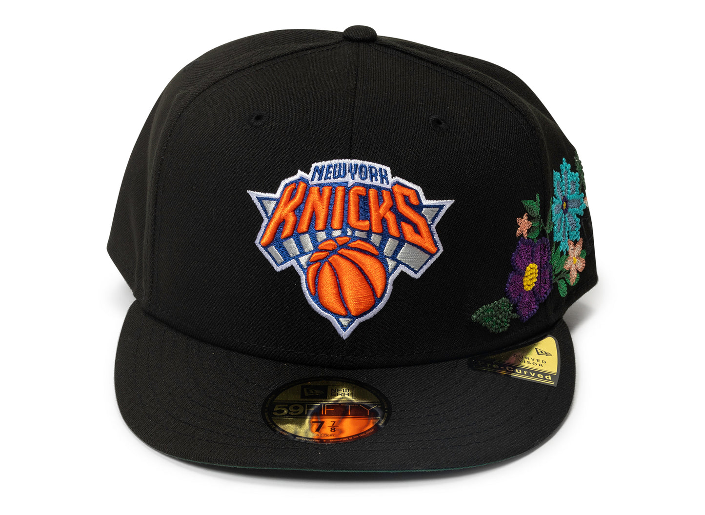 Gorra ajustada New Era Tonal Florals de los New York Knicks