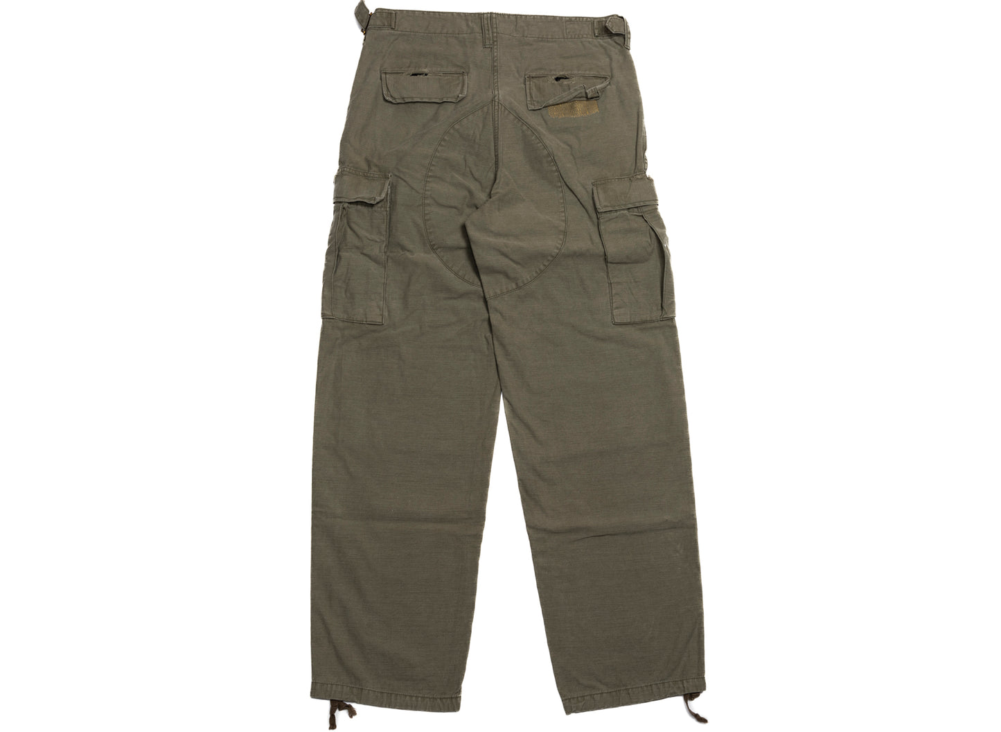 Mastercraft Union Midori Cargo Trouser in Olive Green, men's cargo pants, view 4