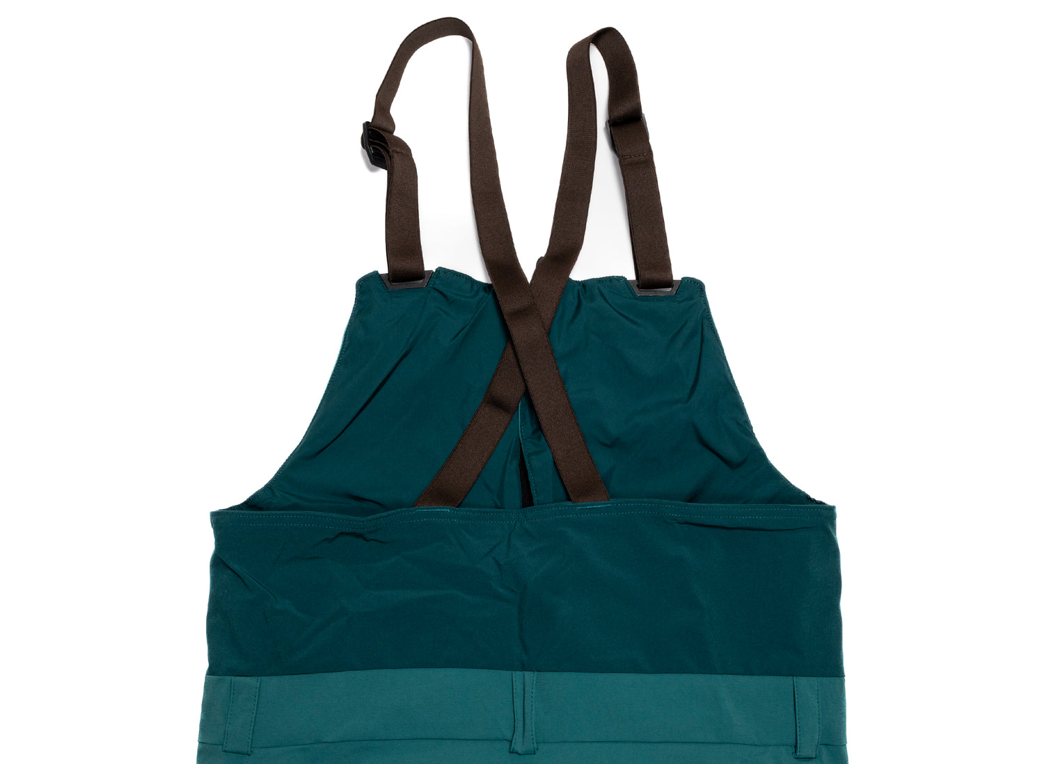 The North Face Freedom Bib in Pacific Teal, men's snow bib pants, view 4