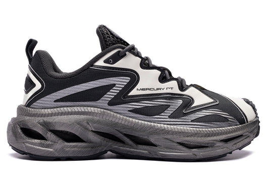 ANIMA Mercury RT in Stone and Black, men's lifestyle sneaker, lead view