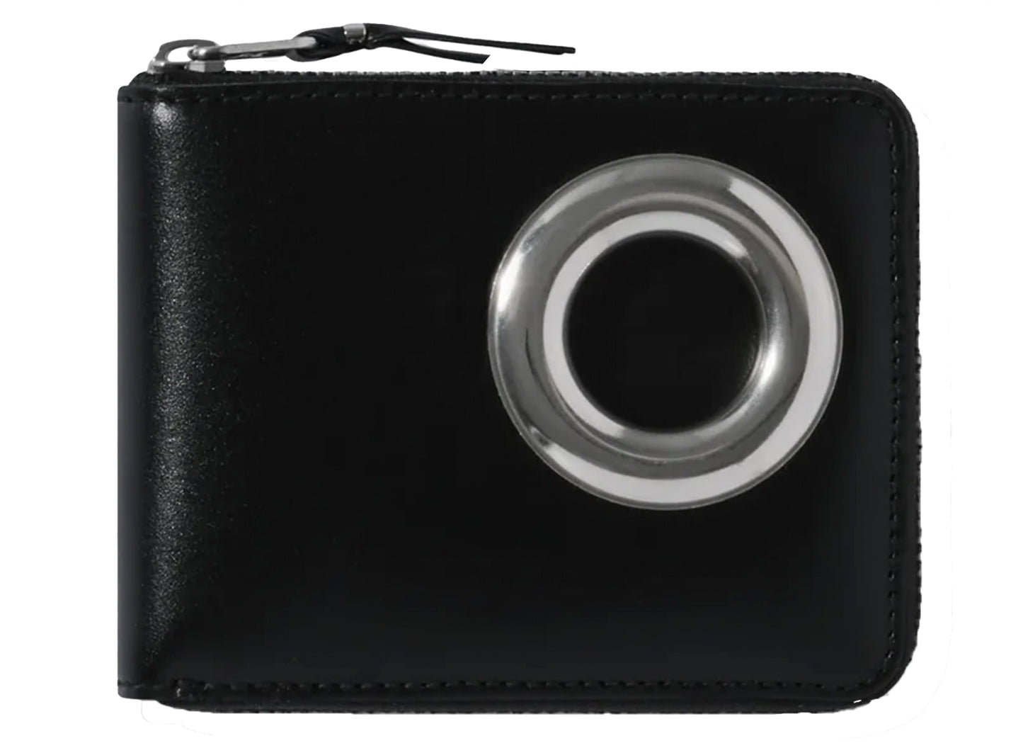 Comme des Garçon Silver Eyelet Geldbörse 'SA7100SE'