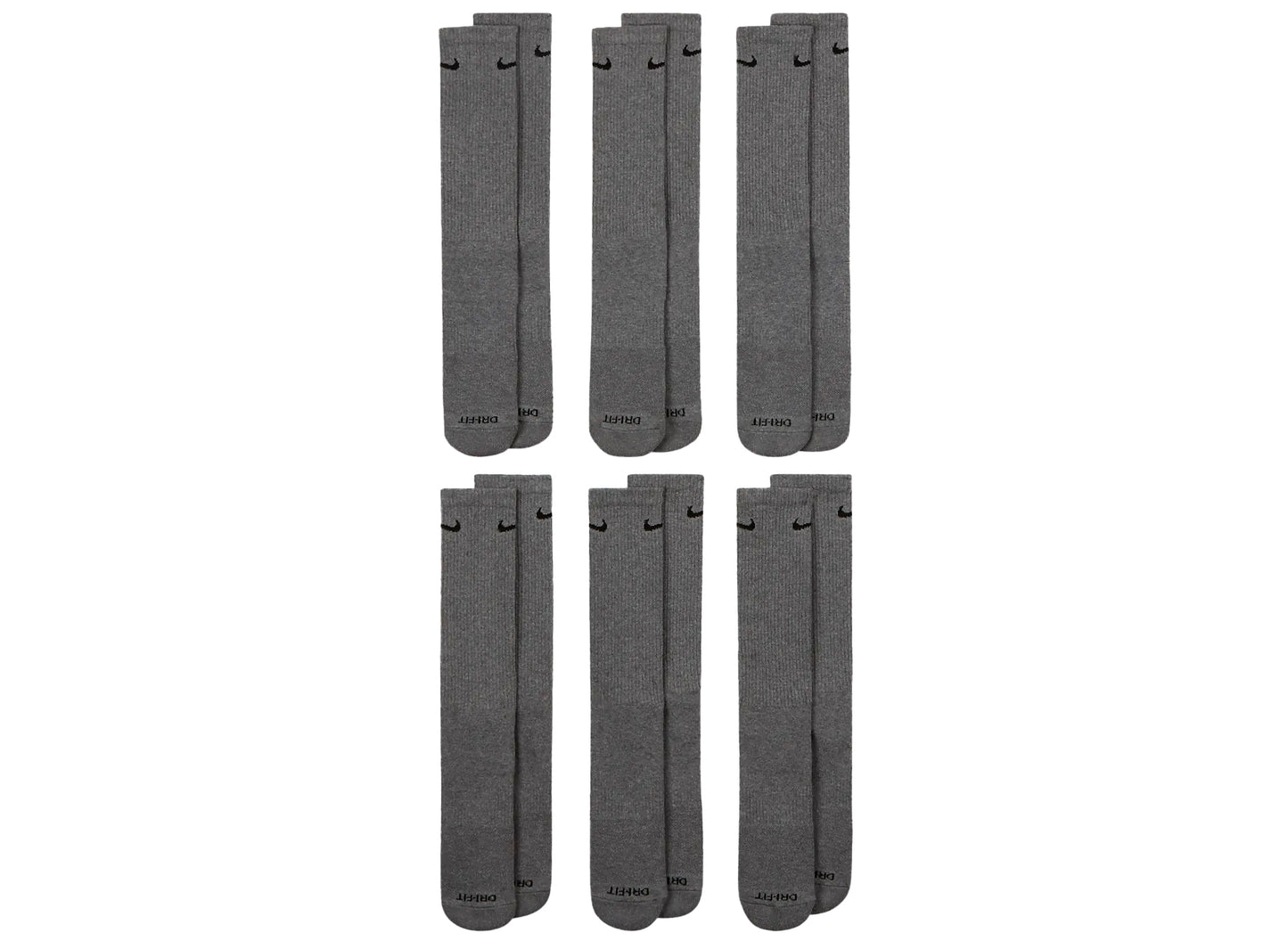 Calcetines Nike Everyday Plus Cushioned Crew Pack de 6