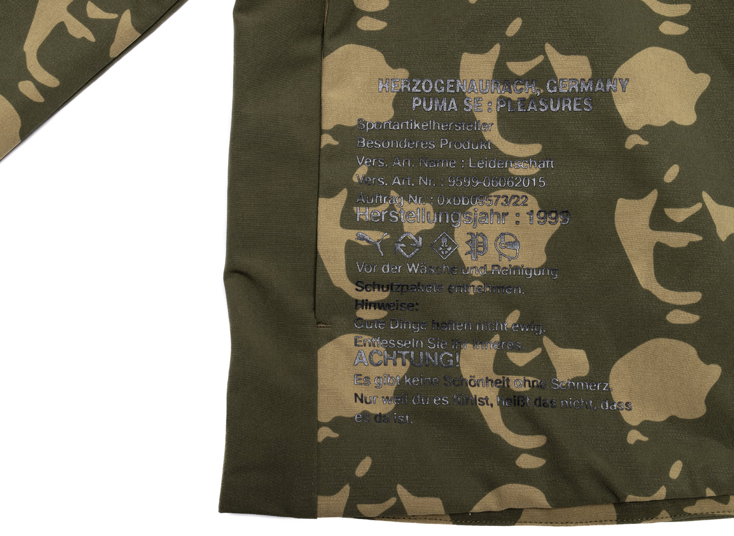 Puma x Pleasures Zip-Off Jacket