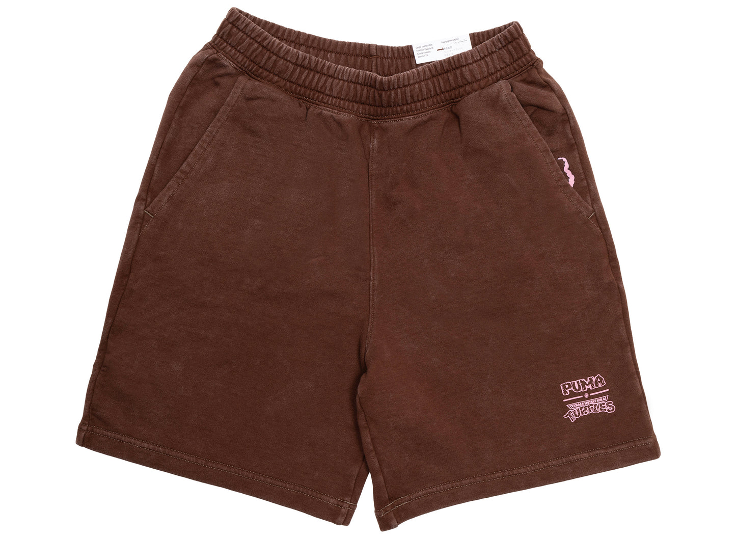 Puma x TMNT Relaxed Shorts in Braun