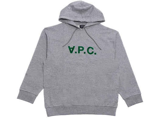 Sudadera con capucha Milo de A.P.C. en gris/verde