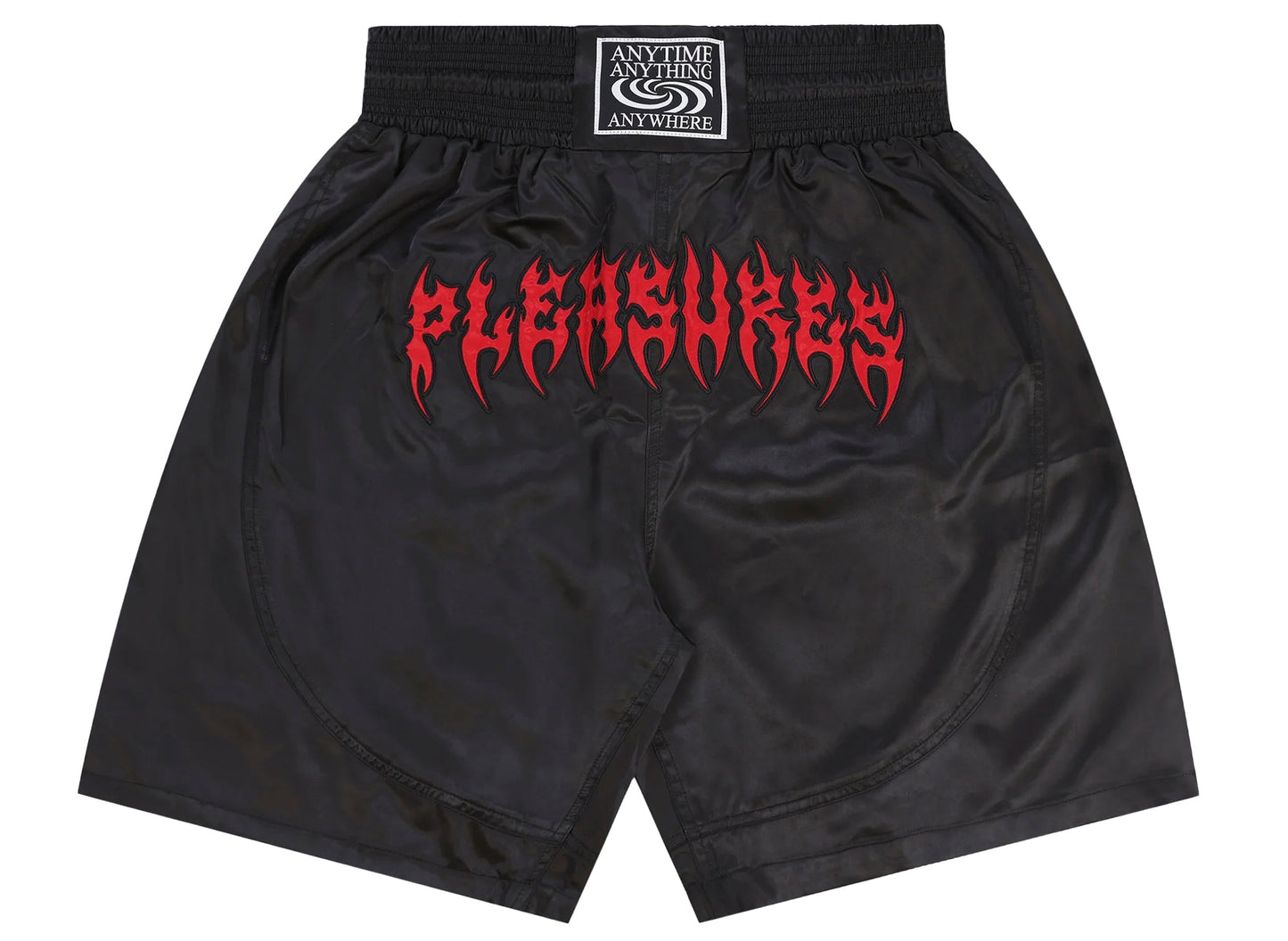 Pantalones Cortos de Muay Thai Pleasures Anywhere en Negro