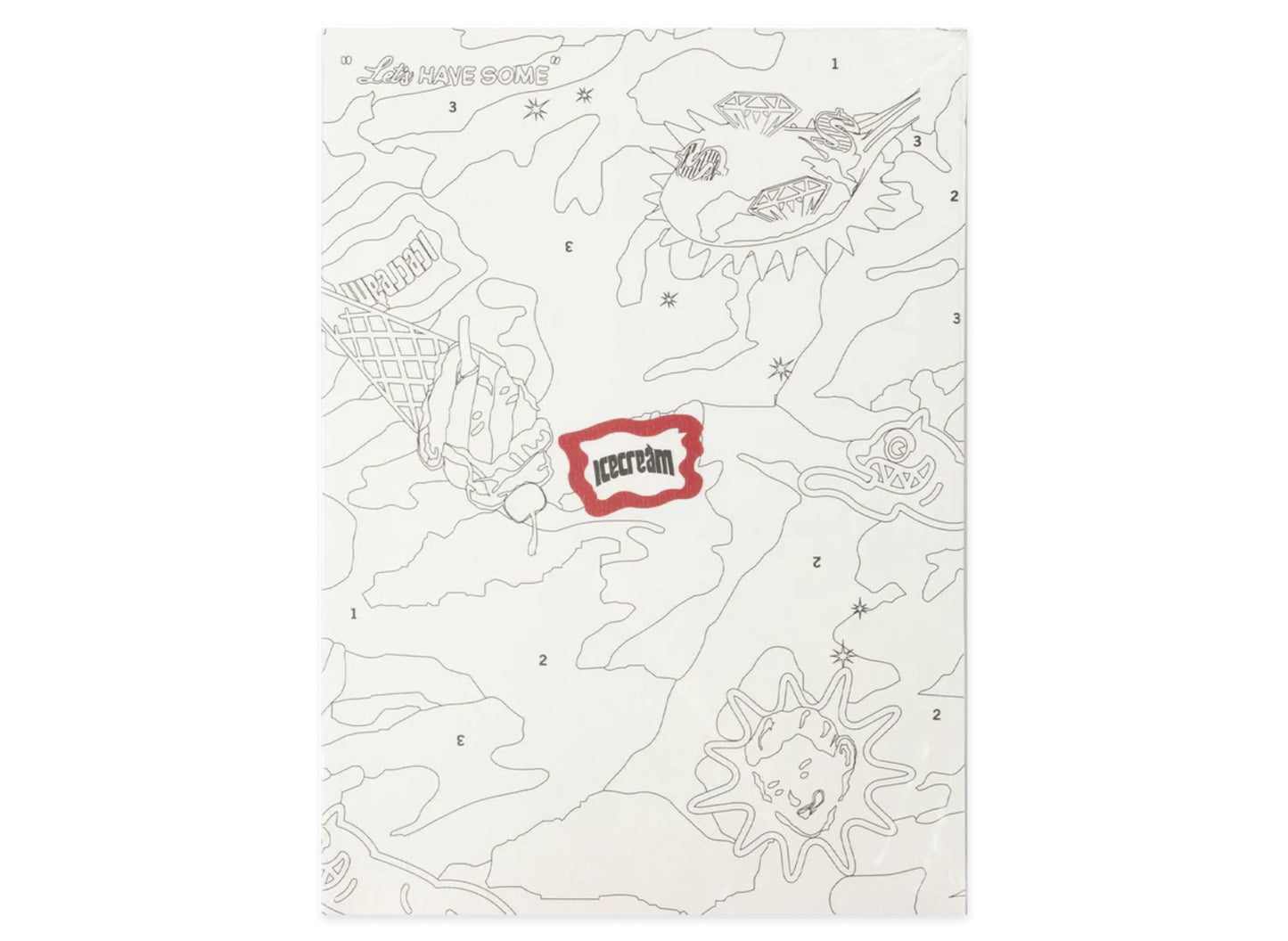 Libro de colorear de helados