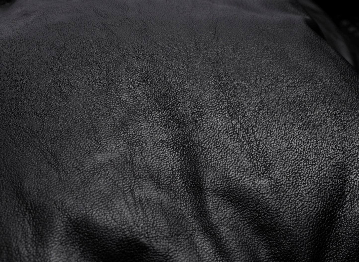 Chaqueta acolchada de cuero con cremallera MM6 de Maison Margiela
