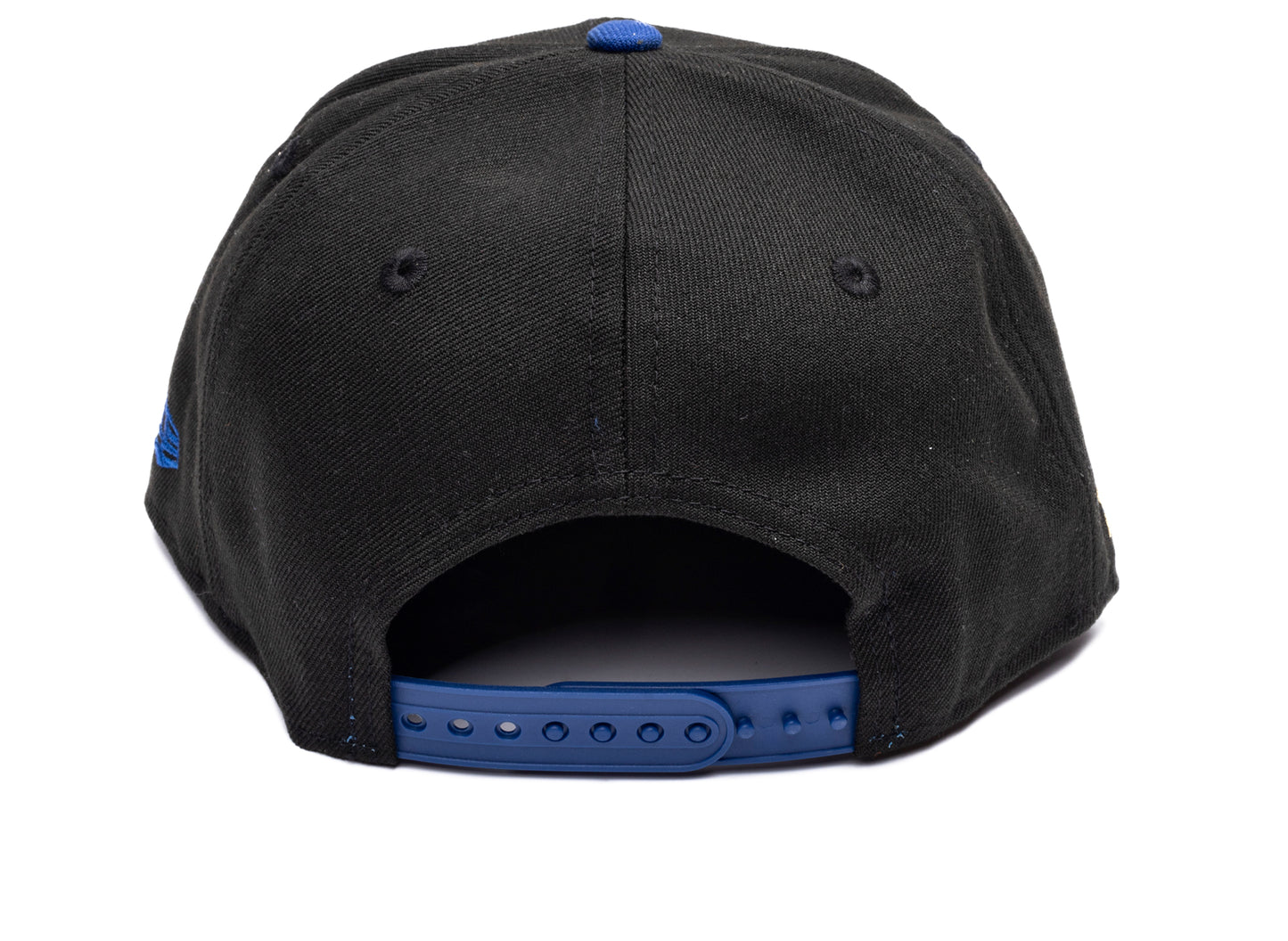 New Era New York Knicks 3X Champions 9Fifty Snapback Hat in Black / Majestic Blue