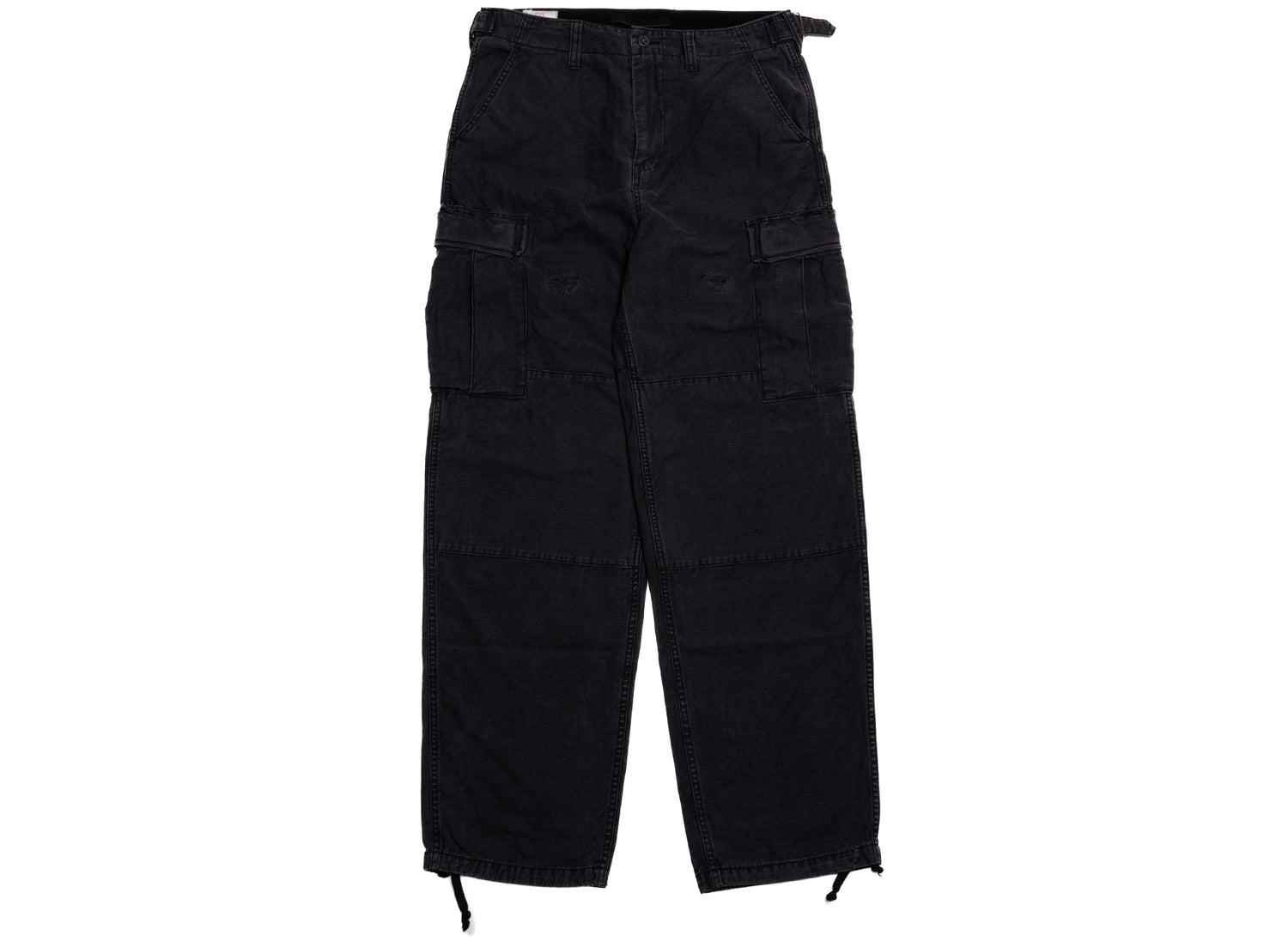 Mastercraft Union Midori Cargo Trouser in Black, men's black cargo pants
