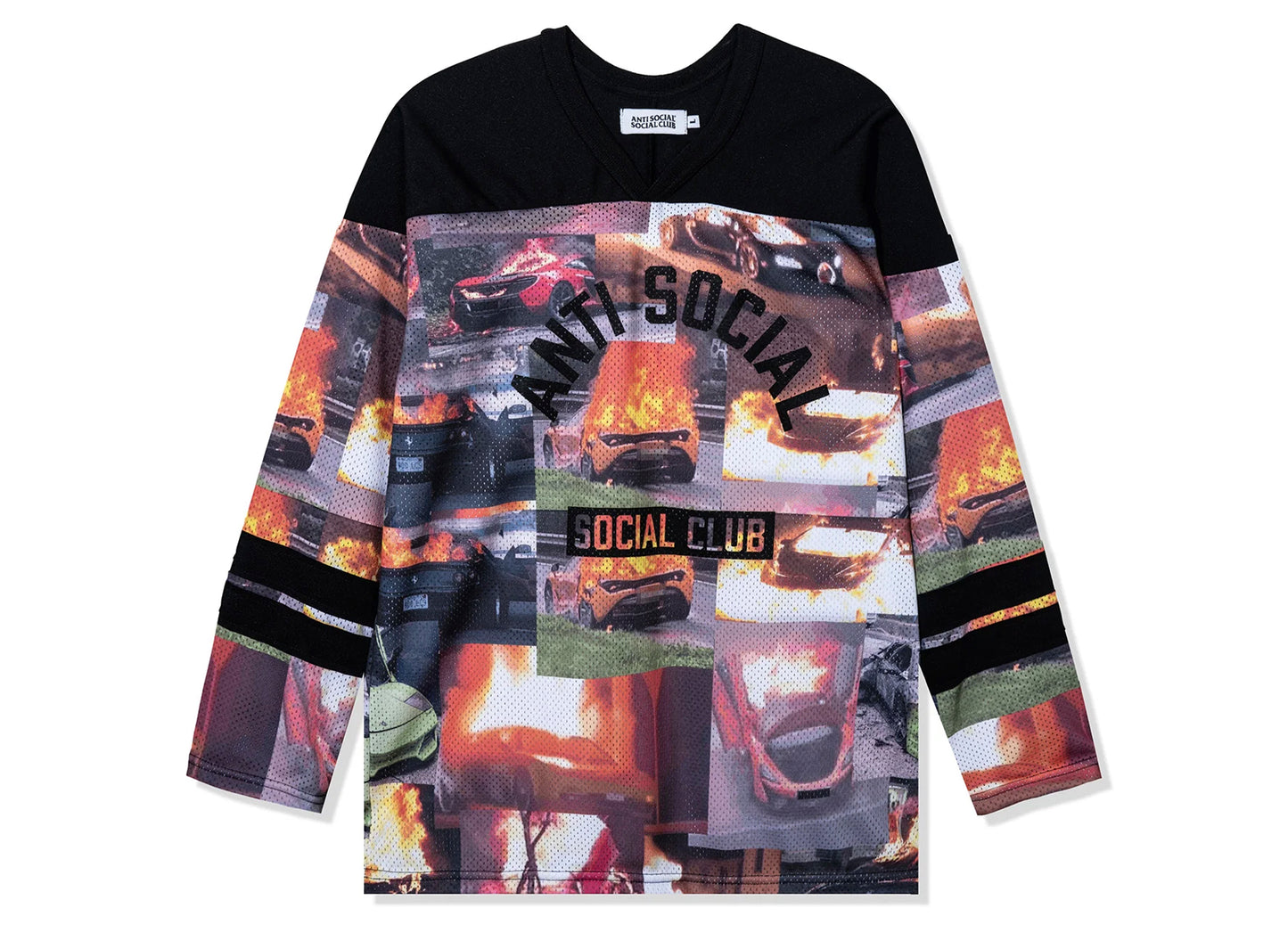Camiseta de hockey Burnout de Anti Social Social Club