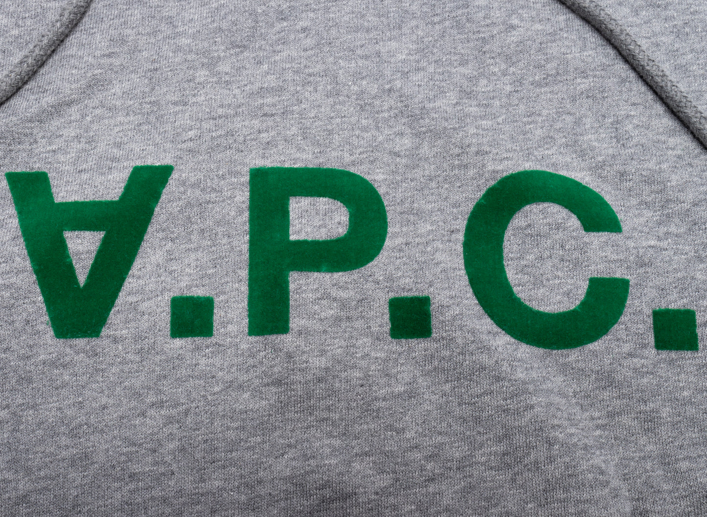 A.P.C. Milo Hoodie in Grau/Grün