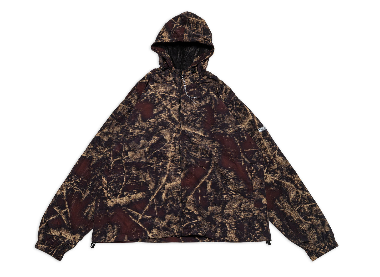 No Problemo Forrest Glitch Nylonjacke in Camo