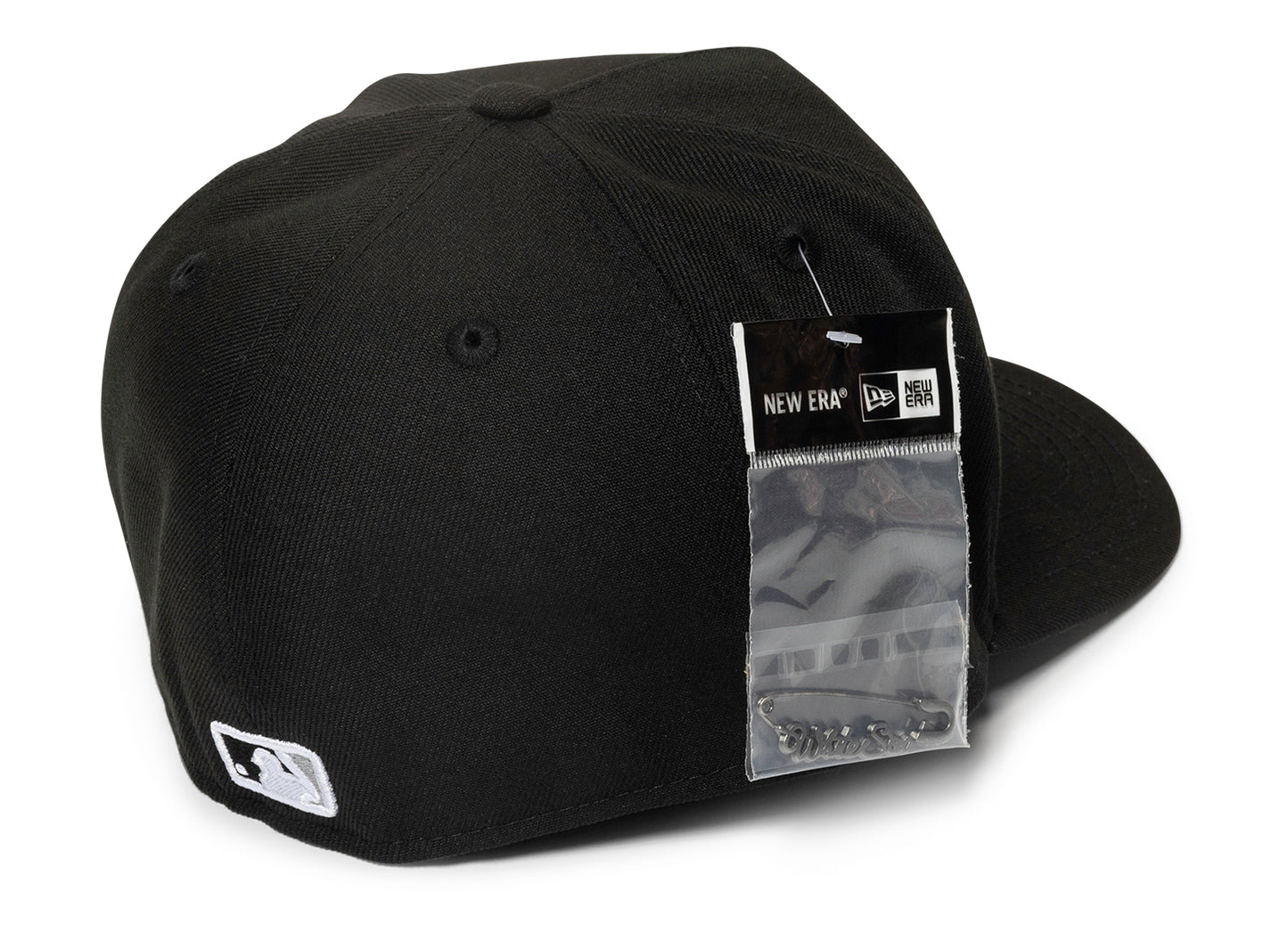Gorra ajustada New Era Script Safety Pin Chicago White Sox