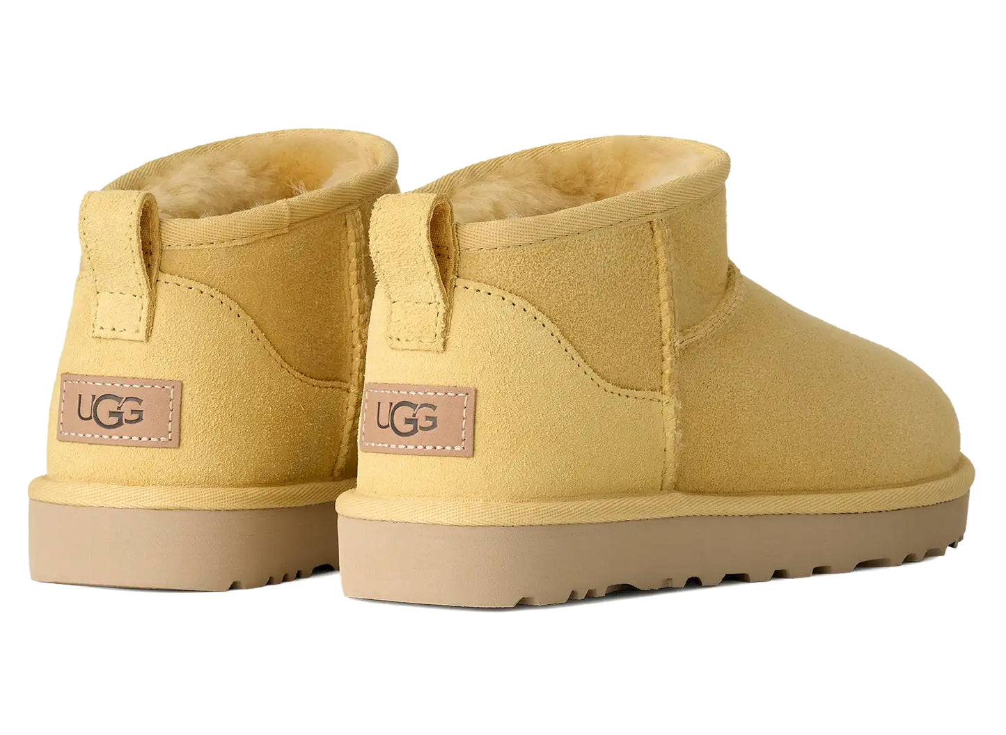 Women's Ugg Classic Ultra Mini in Muted Mustard