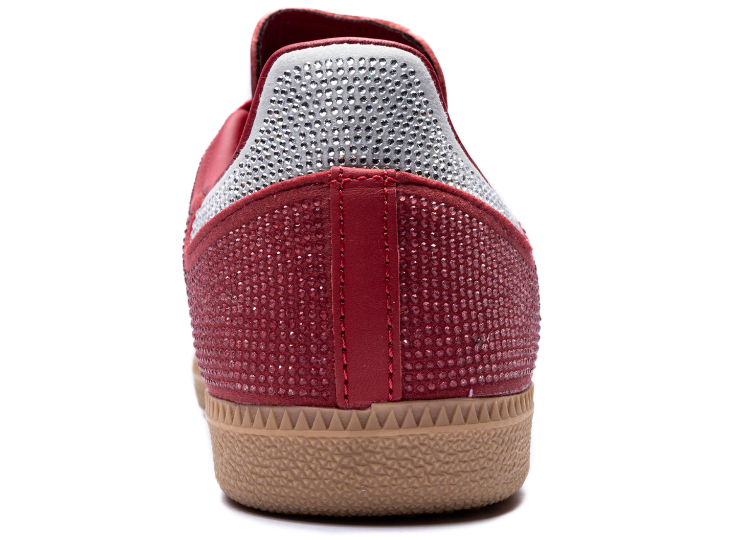 Women's Adidas Samba OG in Team Victory Red / Silver Metallic