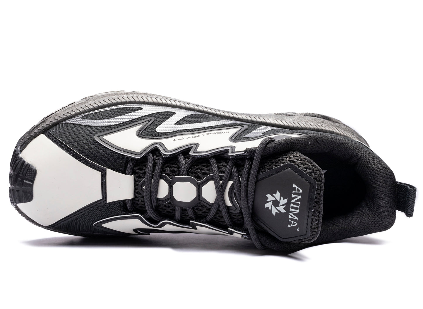 ANIMA Mercury RT in Stone and Black, men's lifestyle sneaker, view 4