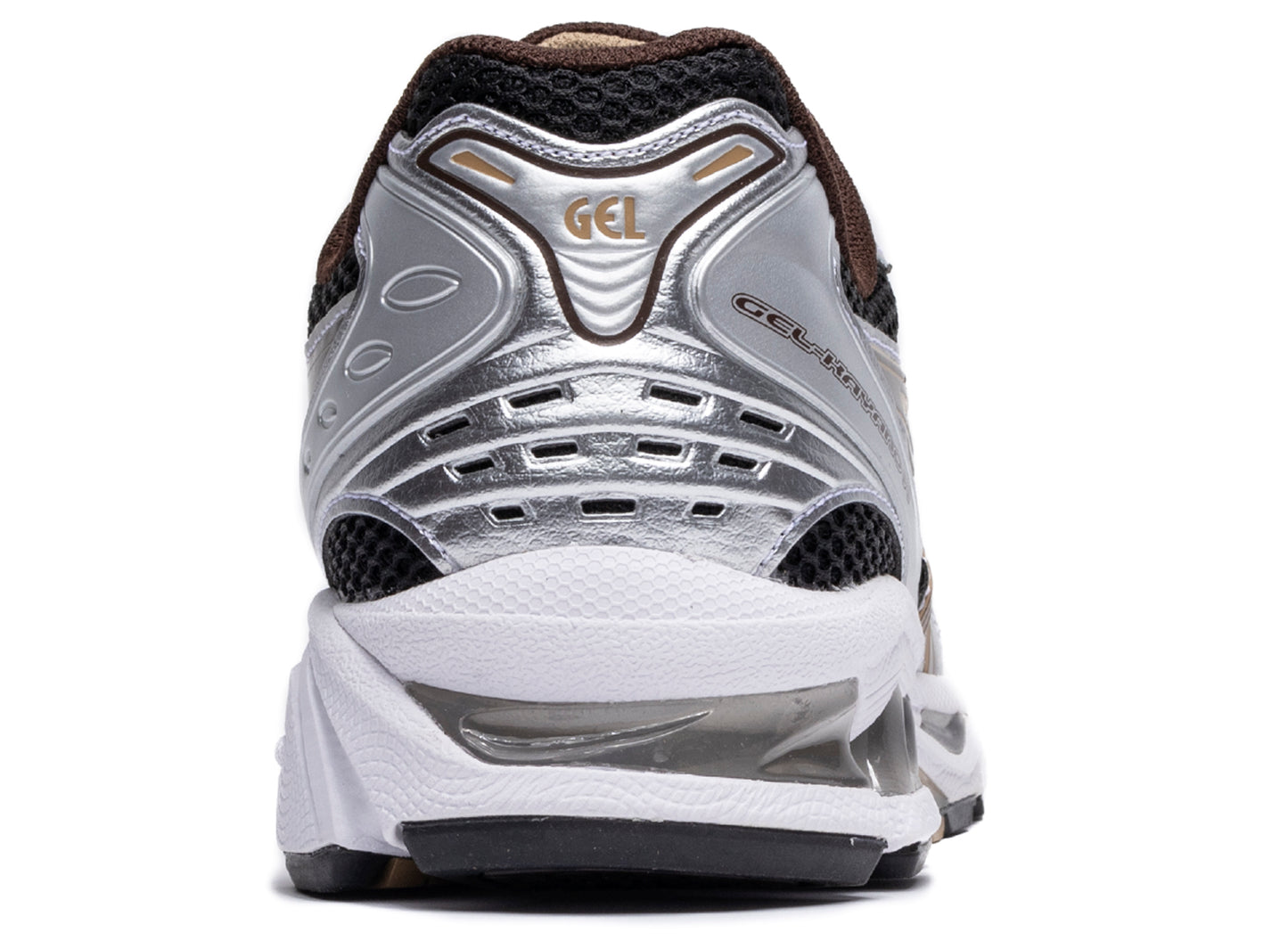 Asics Gel-Kayano 14 in "Black Coffee / Silver"