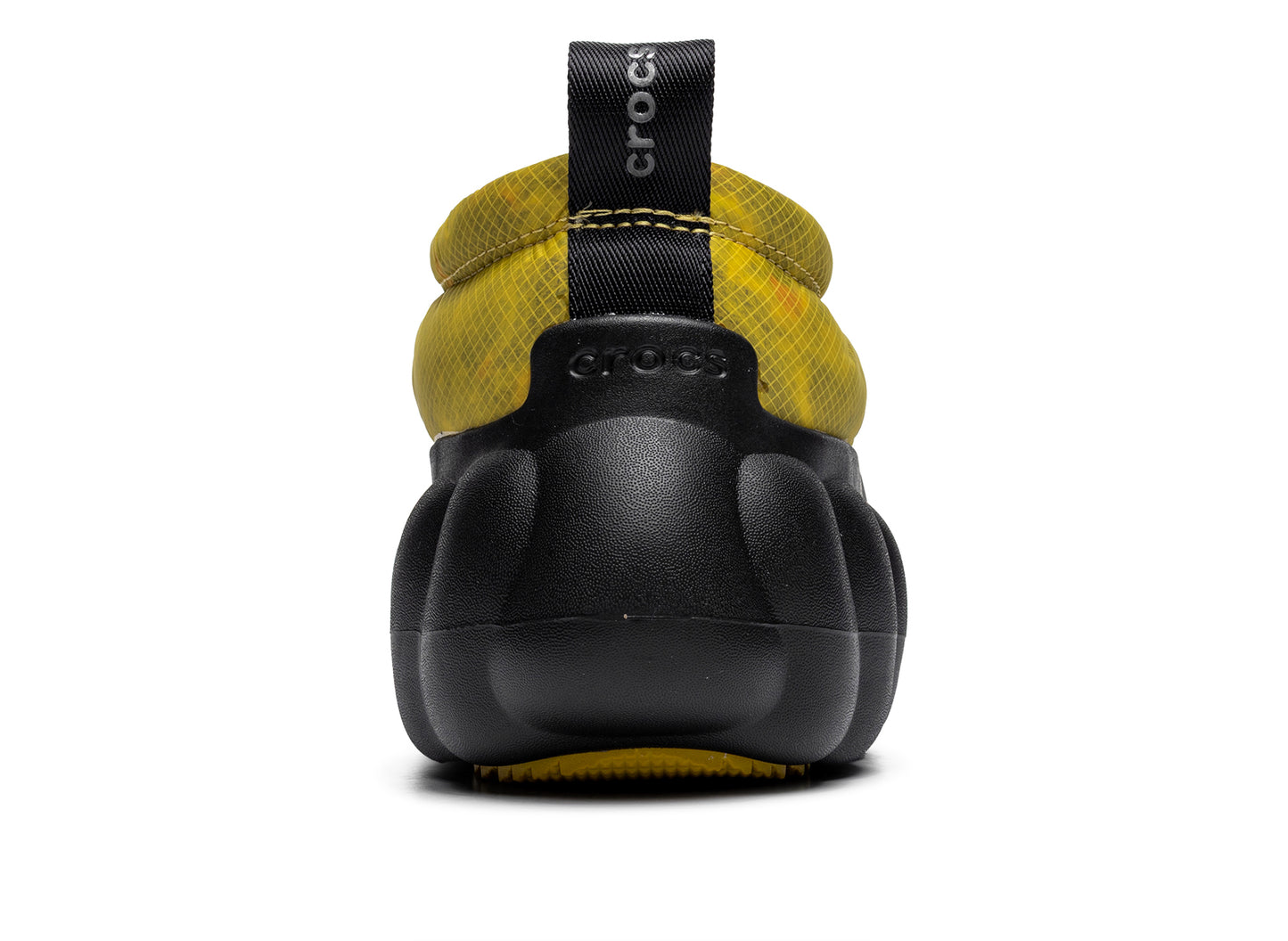 Crocs Overpuff Translucent Shorty in Citrine - Damaged