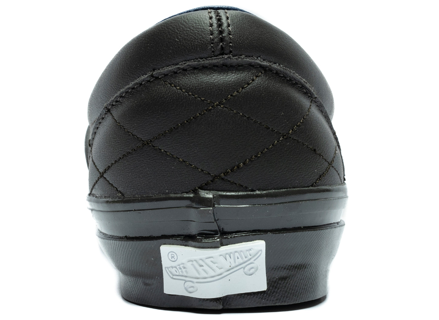 Vans LX Classic Slip-On 98 Quilted Leather in Black