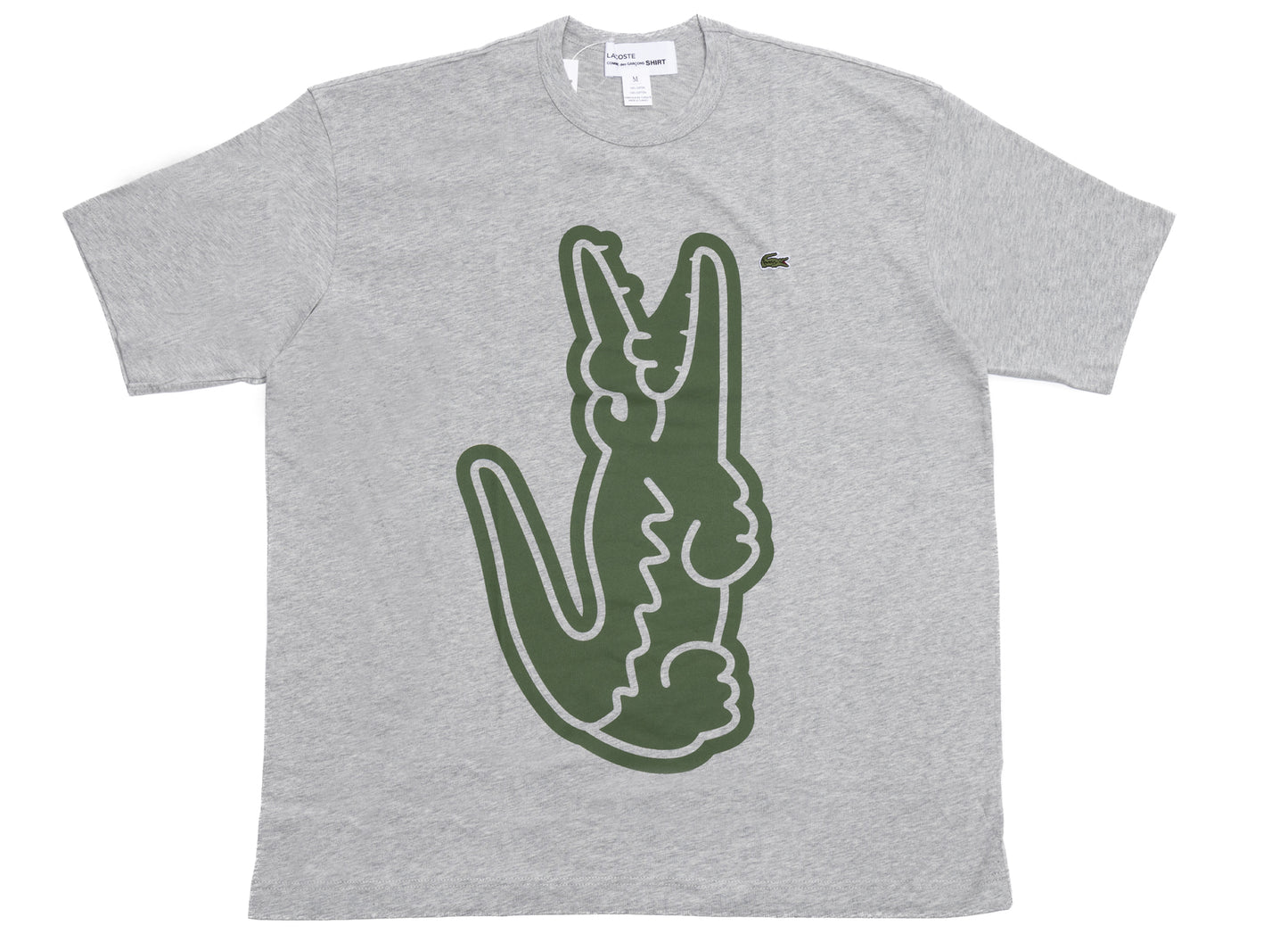 Camiseta con el logo de Comme des Garçons SHIRT x Lacoste