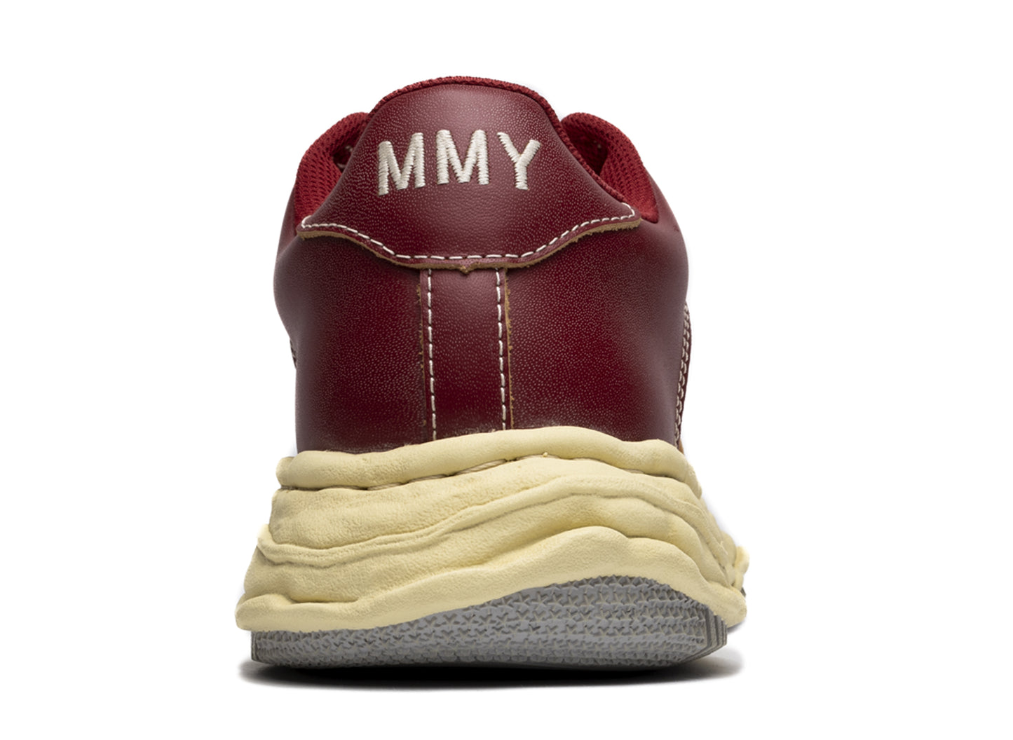 Maison Mihara Yasuhiro Leather Wayne Low 'Rojo/Blanco'