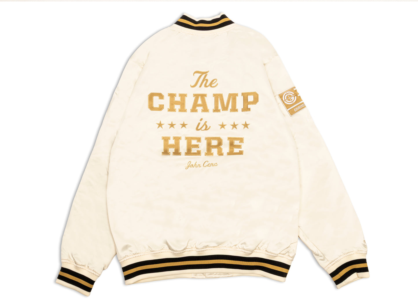 Mitchell & Ness WWE John Cena Sublimierte Satinjacke