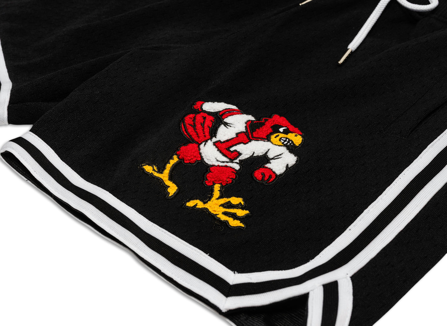 Mitchell & Ness Oneness Louisville Cardinals Game Day Shorts in Black