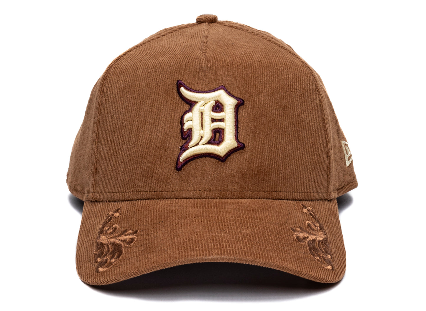 New Era Detroit Tigers Ornamental Corduroy Snapback Mütze