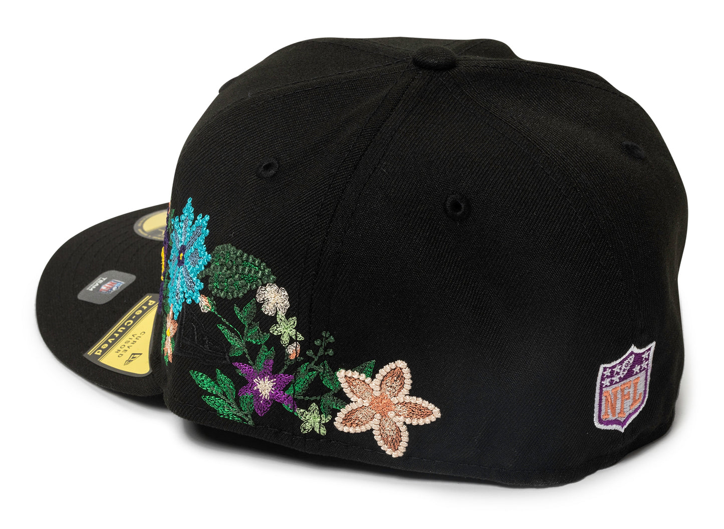 New Era Tonal Florals San Francisco 49ers Fitted Hat v2